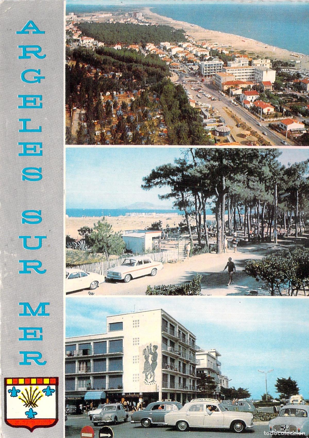 Postales: Postal de Argeles-sur-Mer Francia costa mediterr&aacute;nea