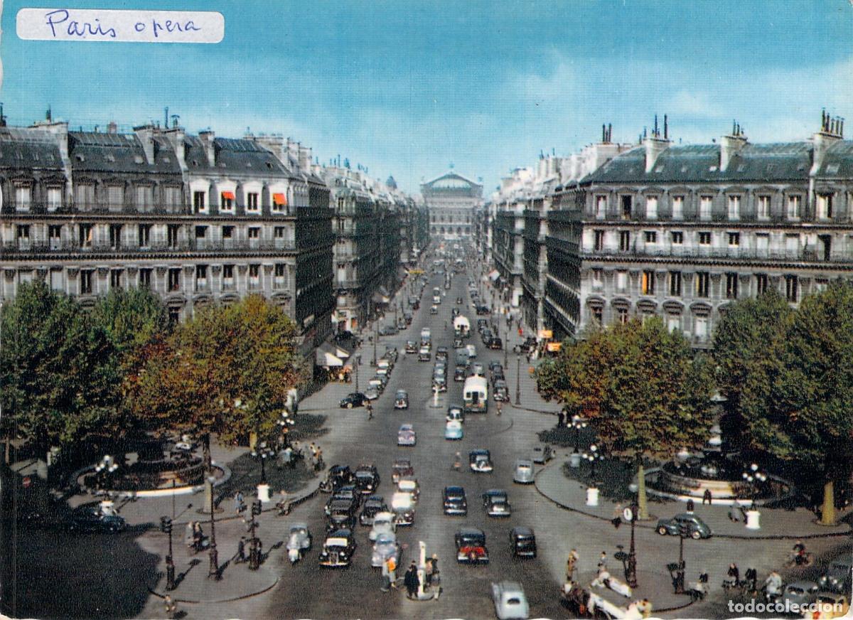 Postales: Postal de Paris: Avenue de l'Opera