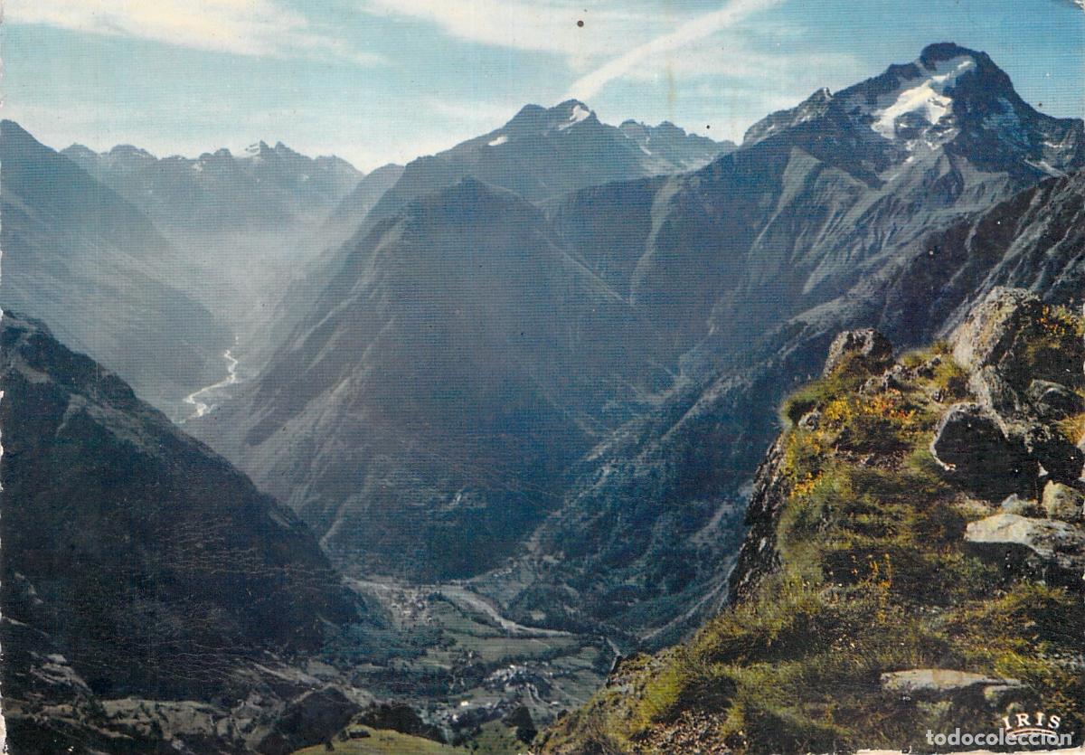 Postales: Postal panor&aacute;mica de Les Deux Alpes y el valle del V&eacute;n&eacute;on