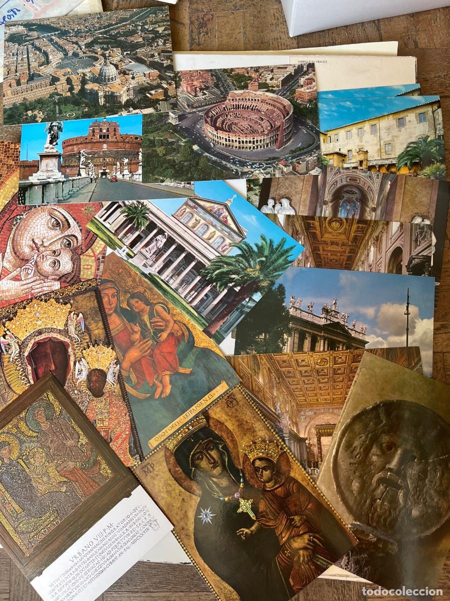 Postales: 16 postales sin usar de Roma