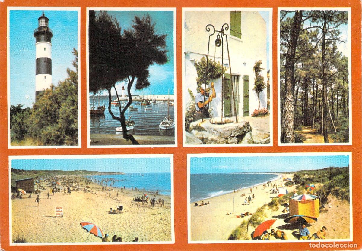 Postales: Postal de la Isla de Oleron con vistas costeras y faro