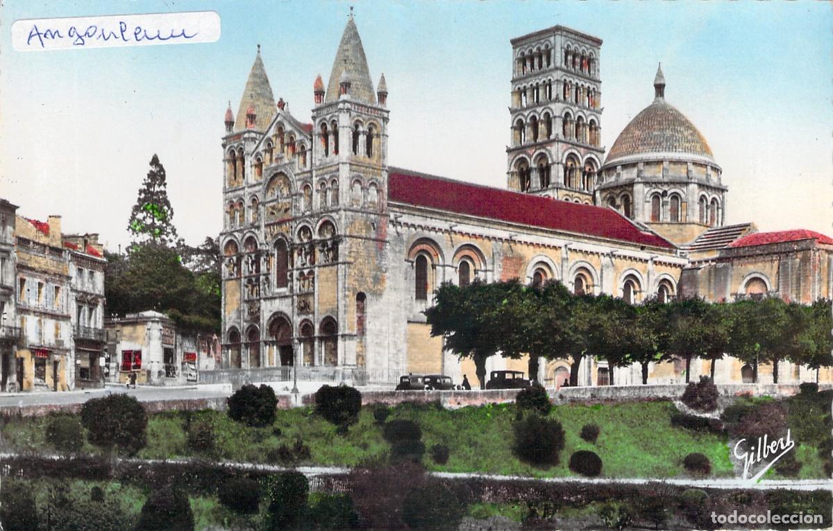 Postales: Postal de la Catedral de Saint-Pierre en Angulema, Francia