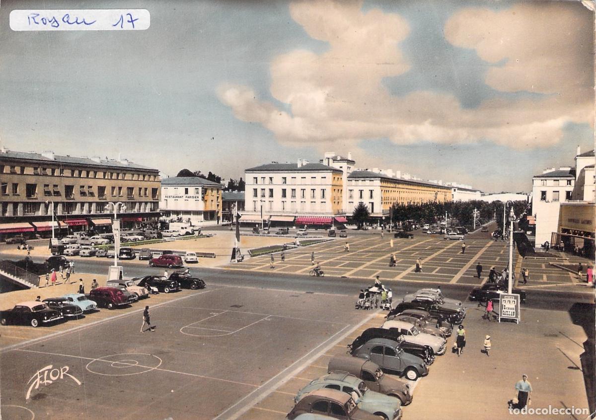 Postales: Postal de la Place de la Renaissance en Royan Francia