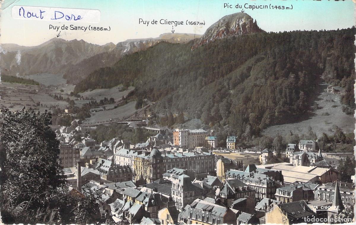 Postkarten: Postal de Le Mont-Dore, Puy-de-D&ocirc;me Francia Vista Panor&aacute;mica