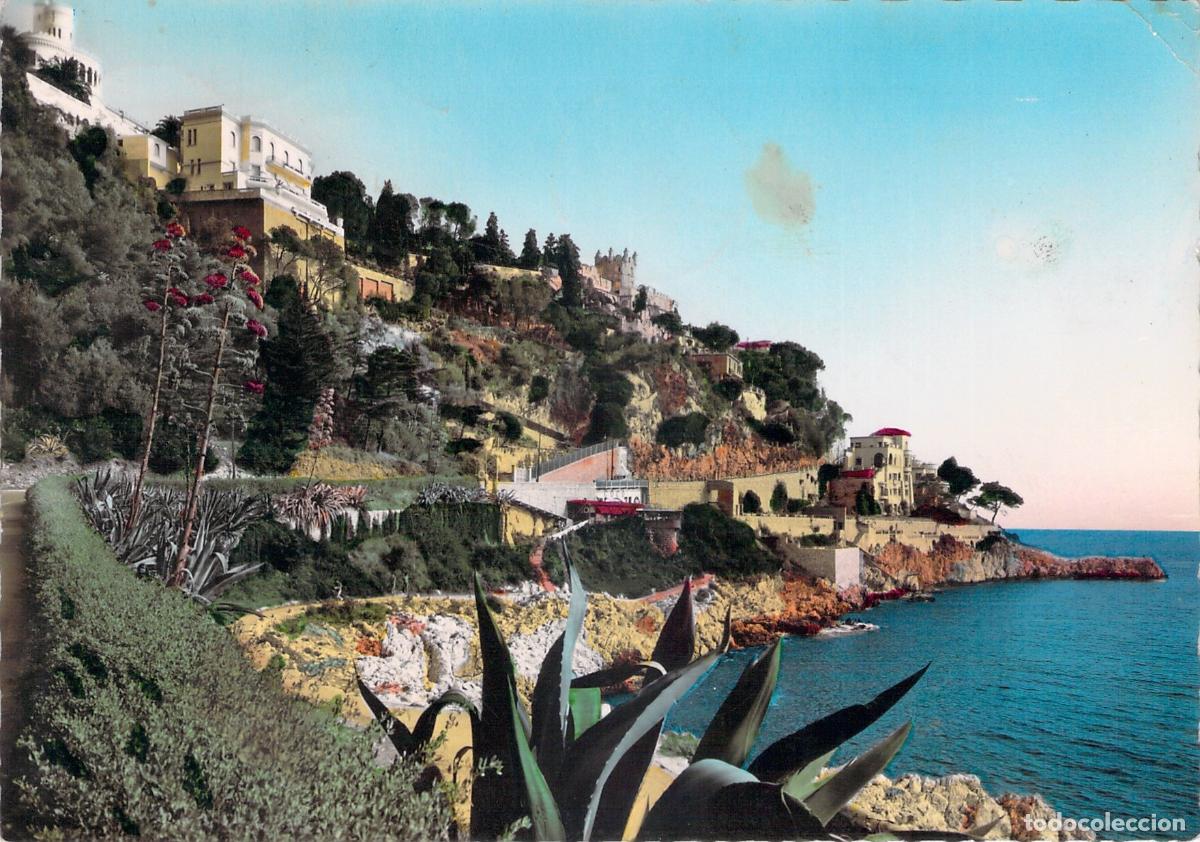 Postales: Postal de la Costa Azul en Niza hacia Cap de Nice