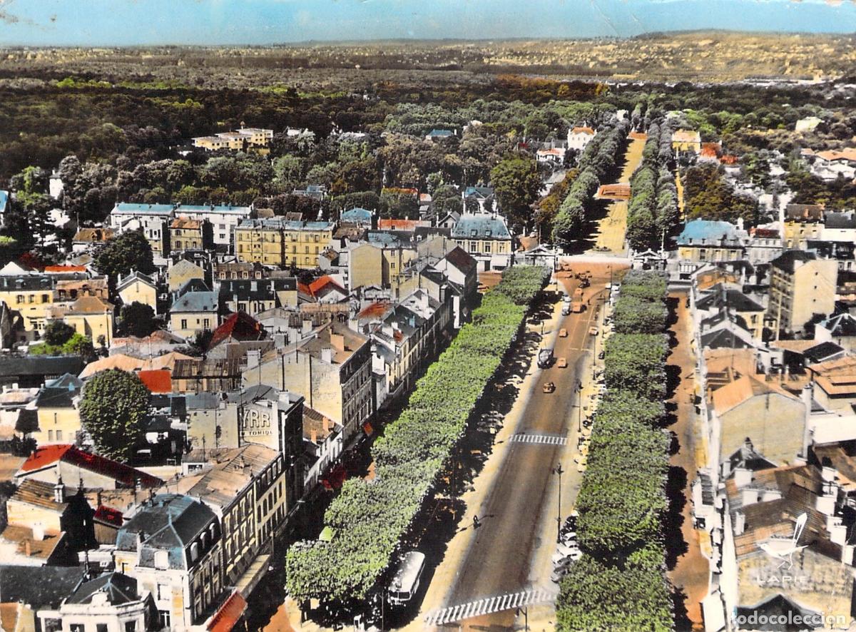Postales: Postal de Maisons-Laffitte Francia vista a&eacute;rea panor&aacute;mica