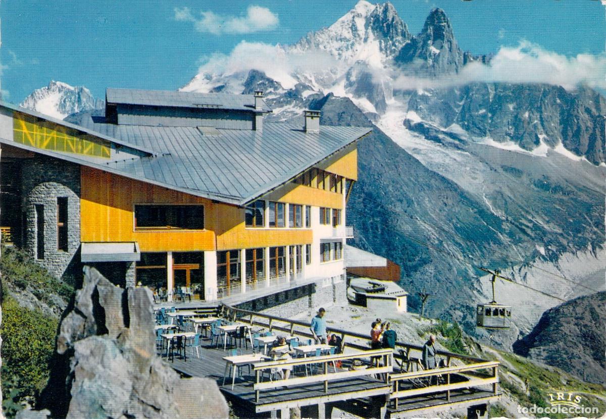 Postales: Postal de Chamonix Mont Blanc con vista a La Fl&eacute;g&egrave;re