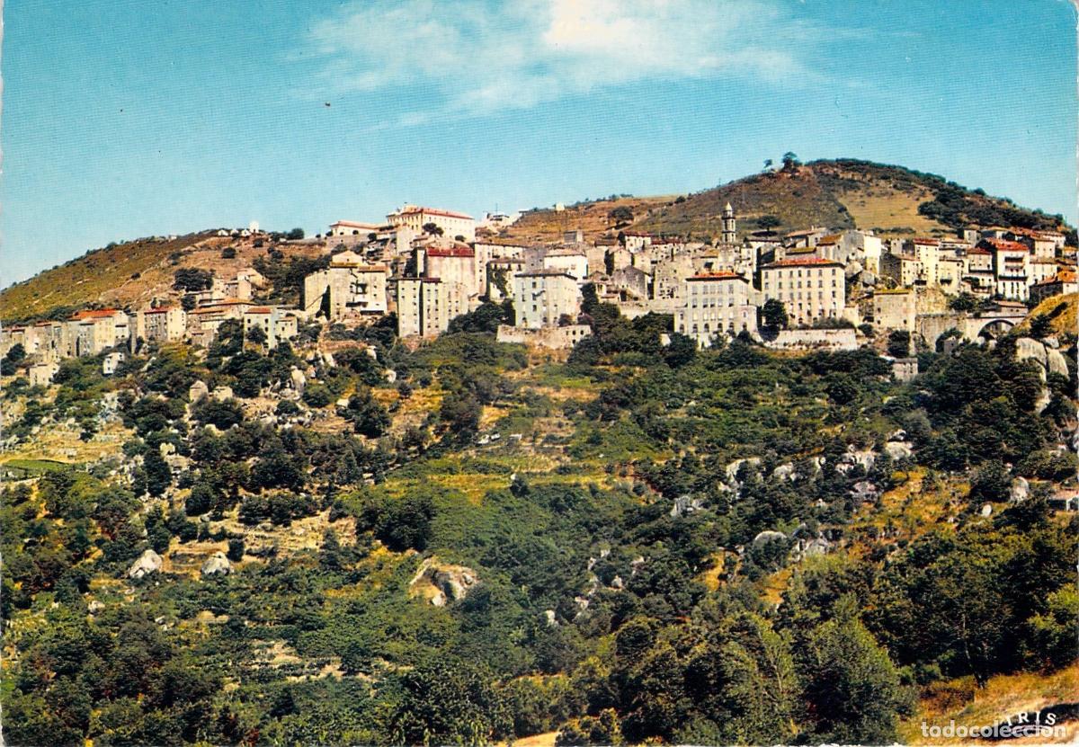 Postales: Postal de Sartene, la ciudad m&aacute;s antigua de C&oacute;rcega, Francia