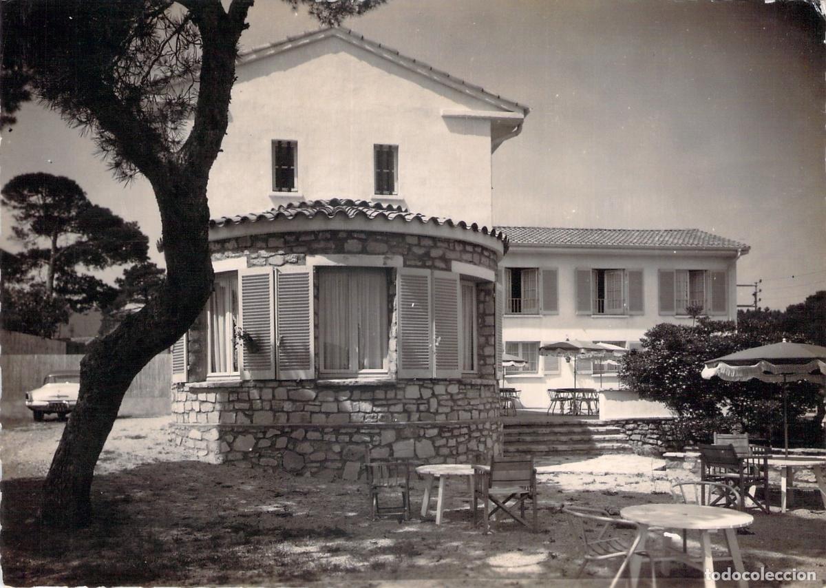 Cartes Postales: Postal de H&ocirc;tel-Restaurant Santa-Monica en Agay Costa Azul
