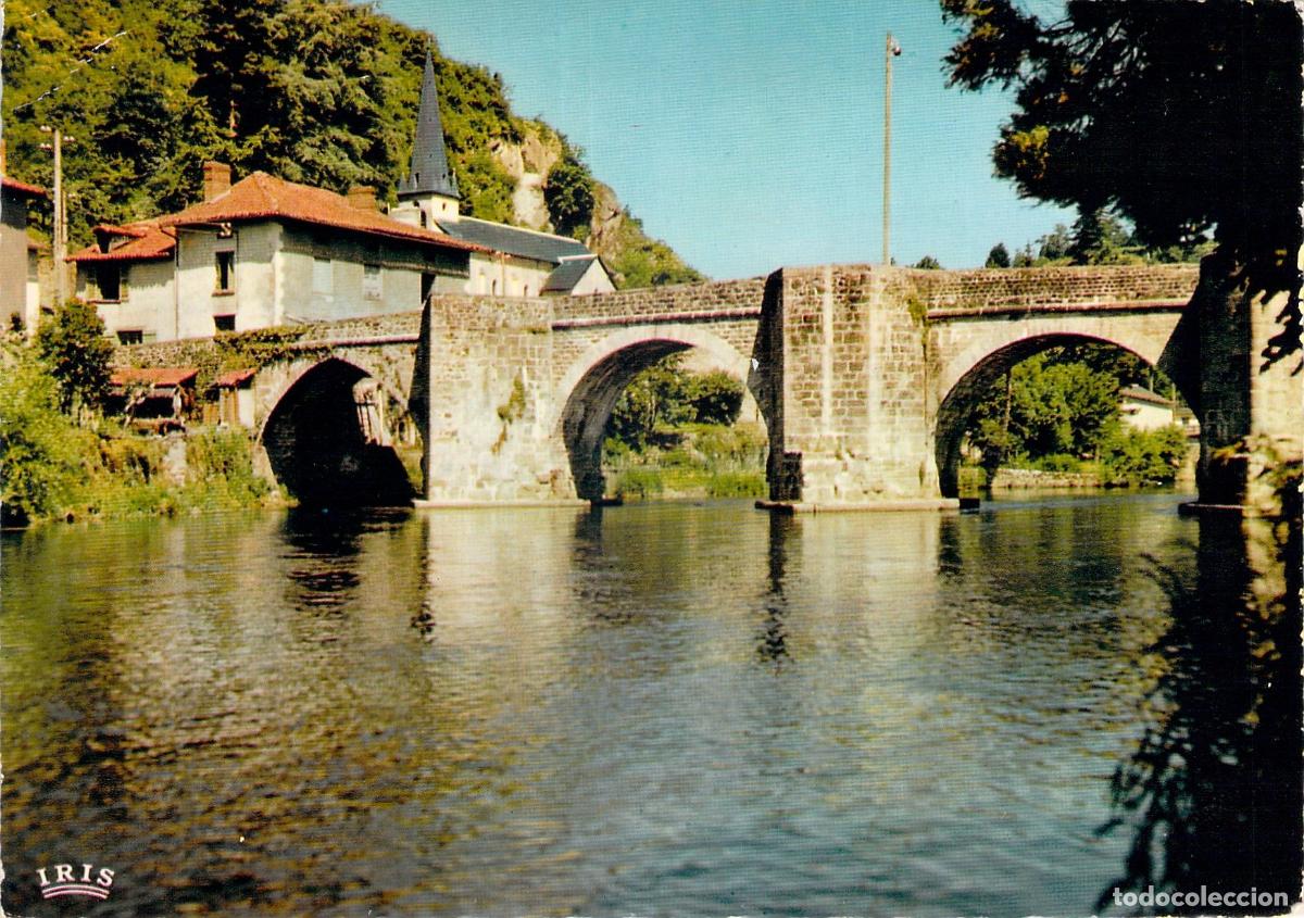 Cartes Postales: Postal de Saint-Leonard de Noblat y el Puente de Noblat en Francia