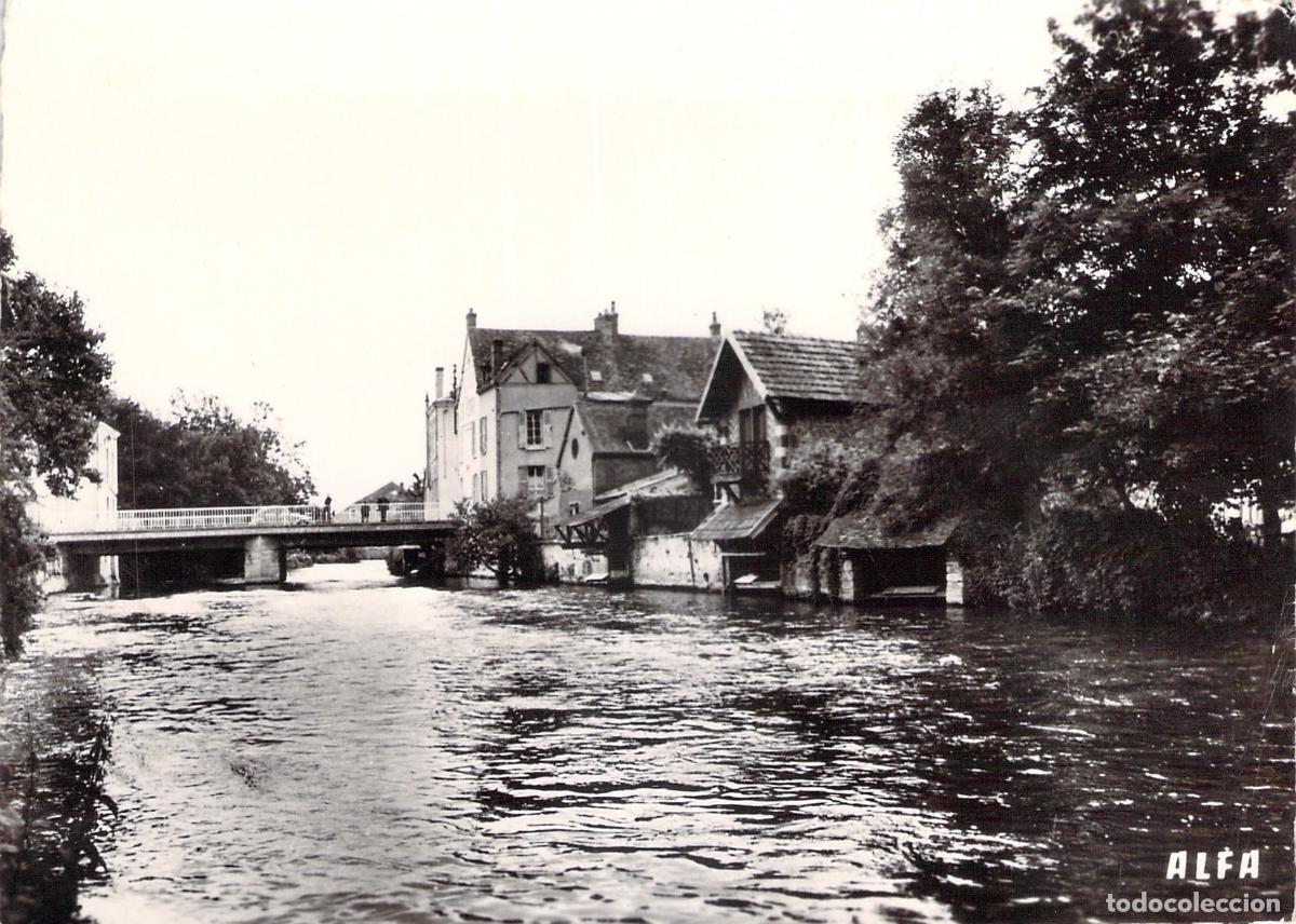 Cartes Postales: Postal de las orillas del r&iacute;o Eure en Pacy-sur-Eure, Francia