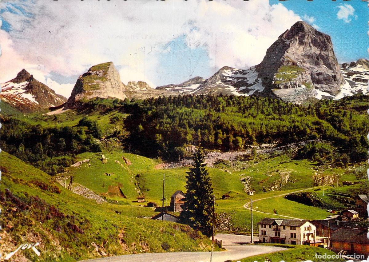 Cartes Postales: Postal de Gourette y Col d'Aubisque en los Pirineos