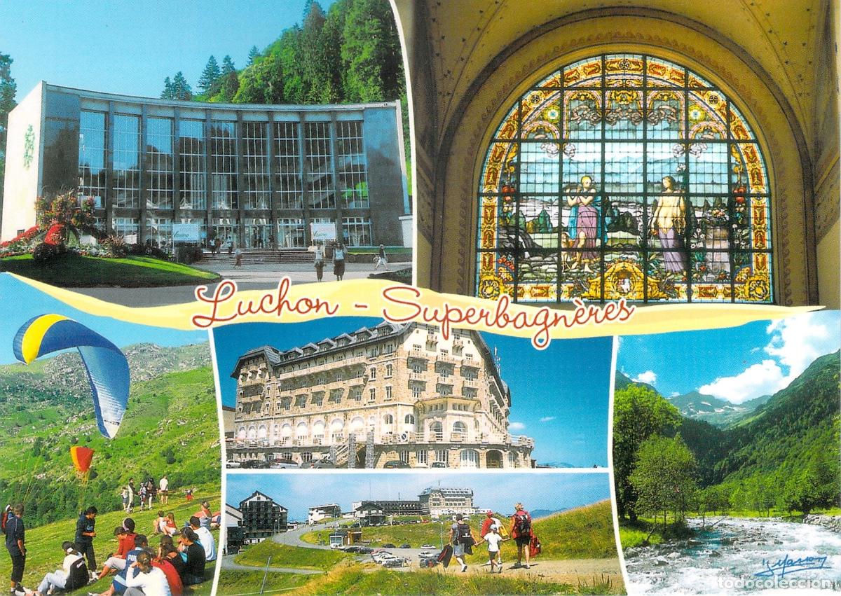 Cartes Postales: Postal de Luchon Superbagn&egrave;res Pirineos Francia