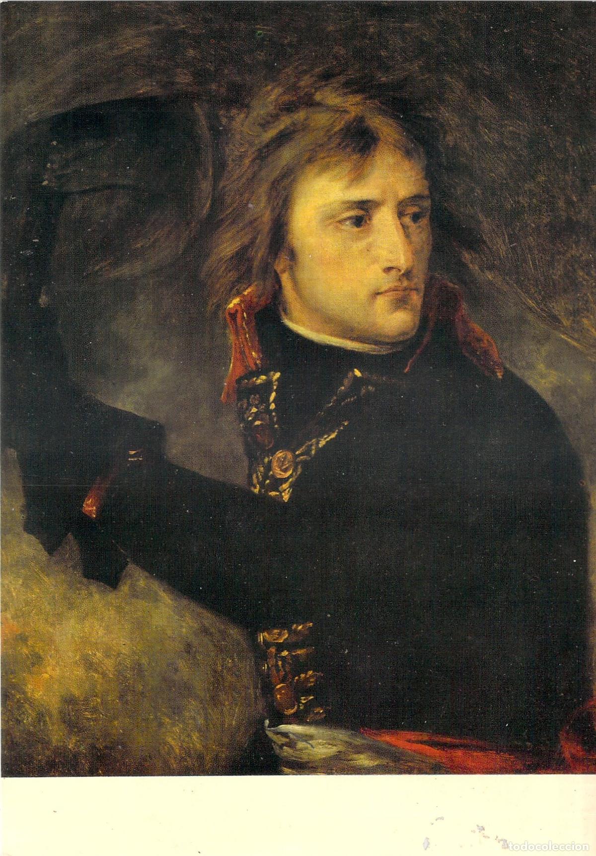 Cartes Postales: Postal de Napole&oacute;n en el puente de Arcole por Antoine-Jean Gros