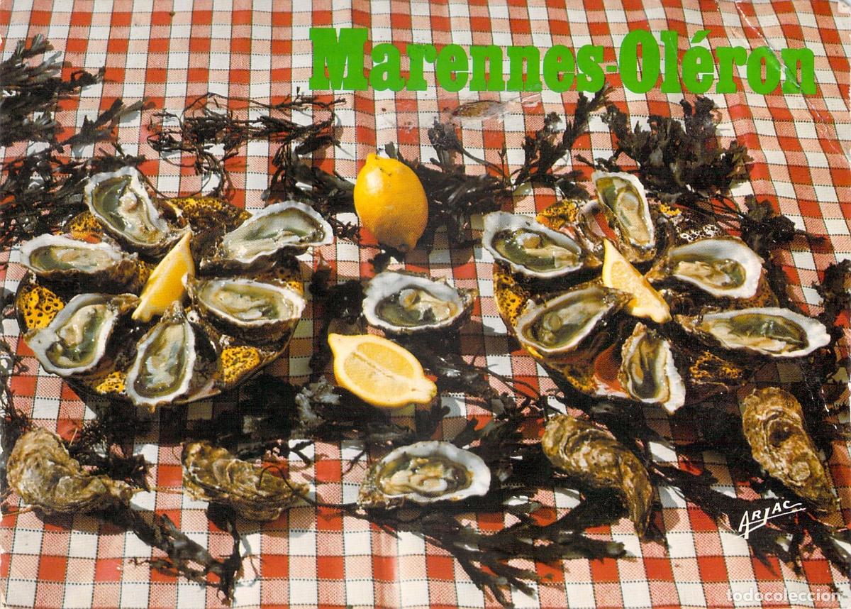 Postales: Postal de Ostras de Marennes-Ol&eacute;ron Francia
