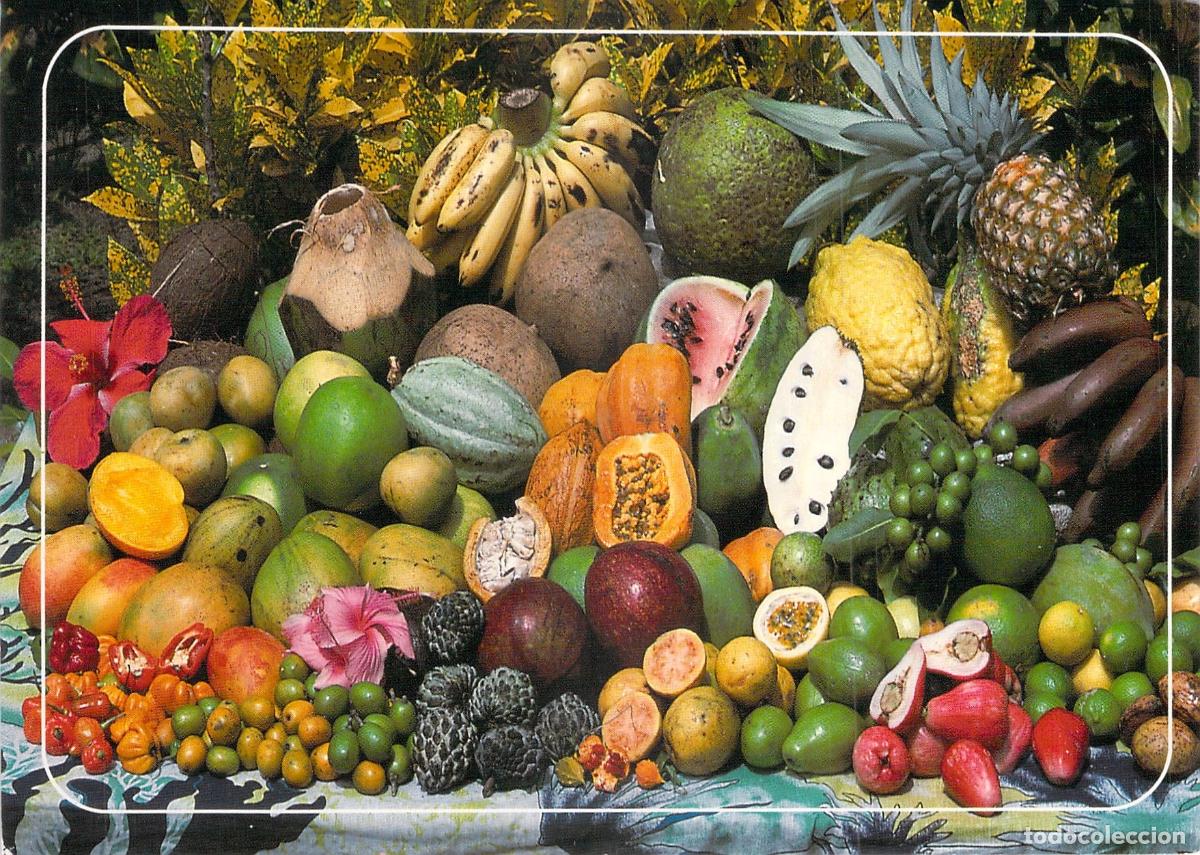 Postais: Postal de frutas tropicales de Martinica