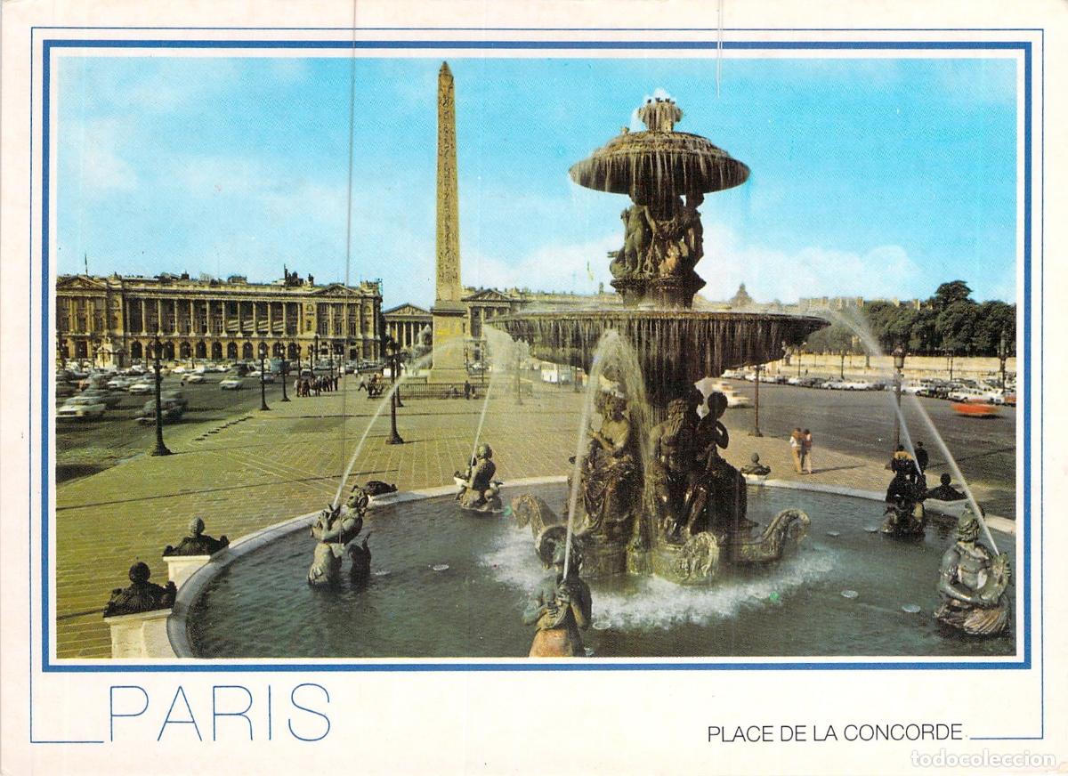 Cartes Postales: Postal de Paris: Place de la Concorde