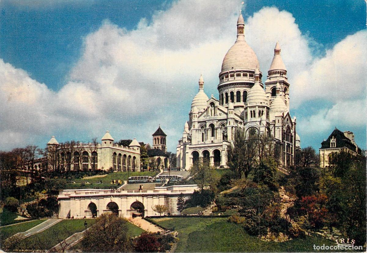 Cartes Postales: Postal de la Bas&iacute;lica del Sacr&eacute;-C&oelig;ur en Montmartre, Par&iacute;s