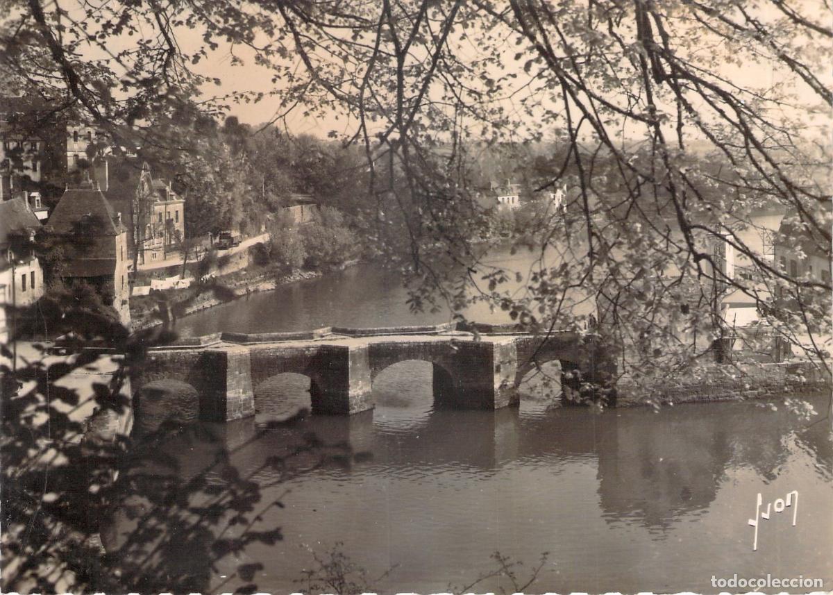 Cartes Postales: Postal de Auray Francia Puente sobre el r&iacute;o Le Loch