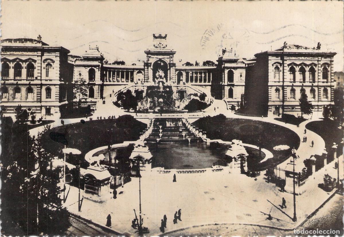 Cartes Postales: Postal de Marsella con vista al Palacio Longchamp