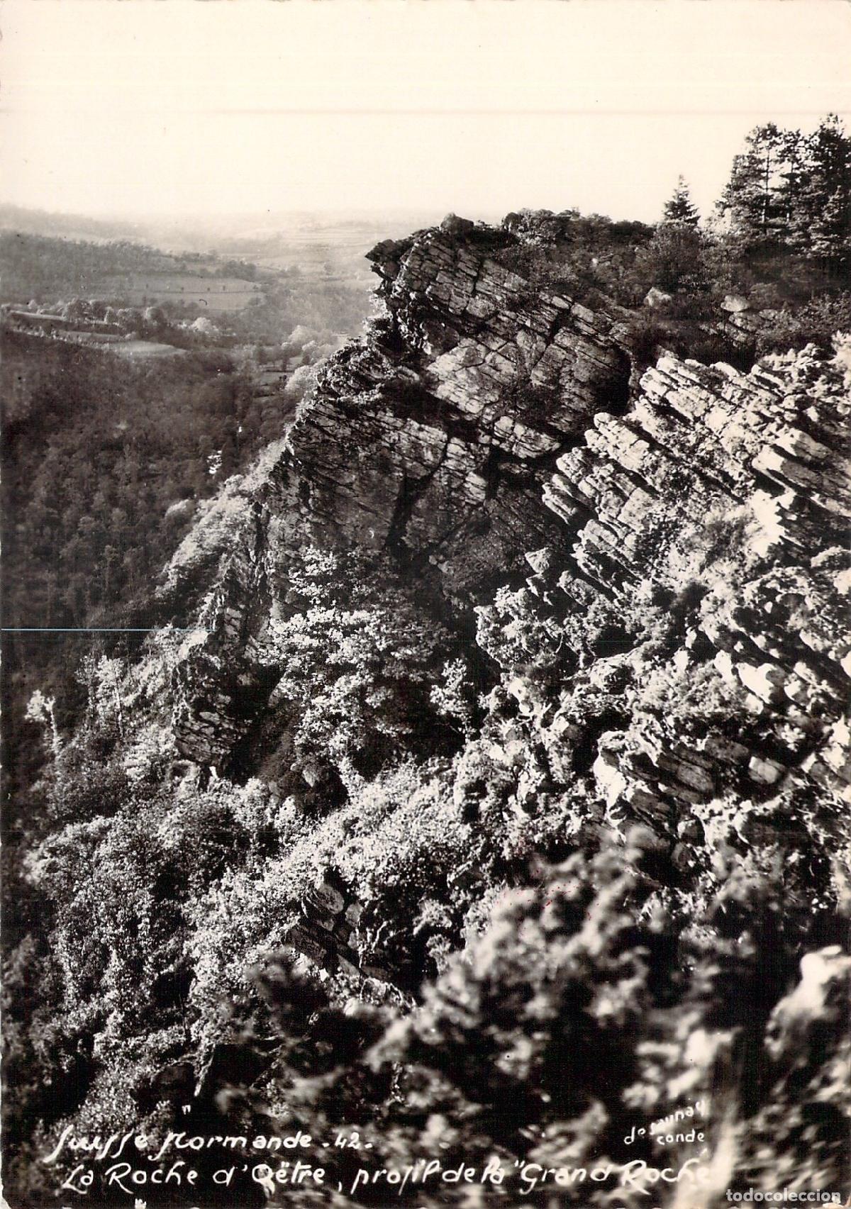 Postais: Postal de La Roche d'O&euml;tre en la Suiza Normanda Francia