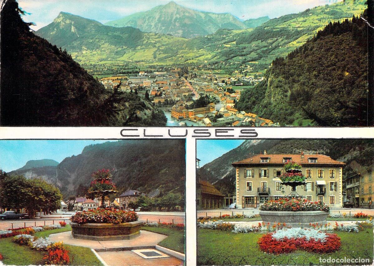 Postais: Postal de Cluses en Haute-Savoie, Francia con vistas panor&aacute;micas