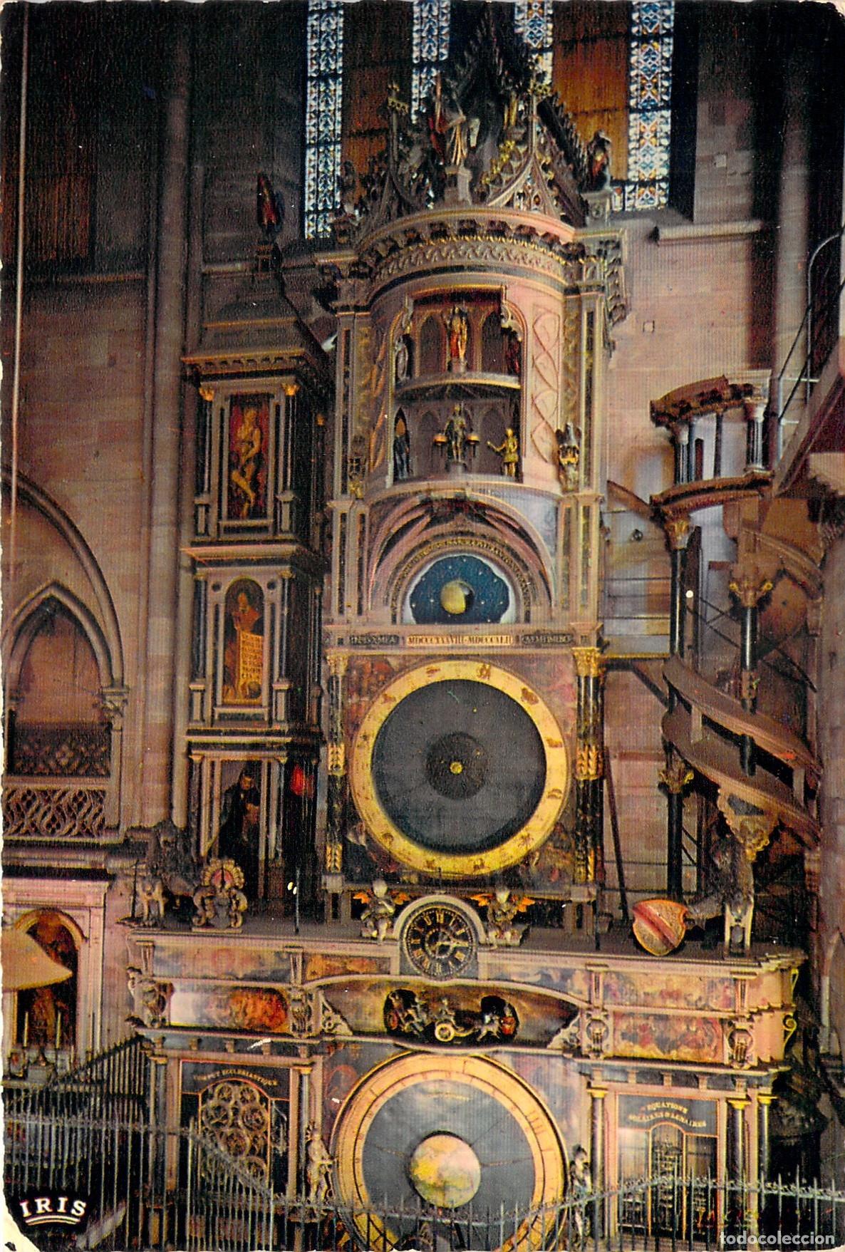 Postais: Postal del Reloj Astron&oacute;mico de la Catedral de Estrasburgo