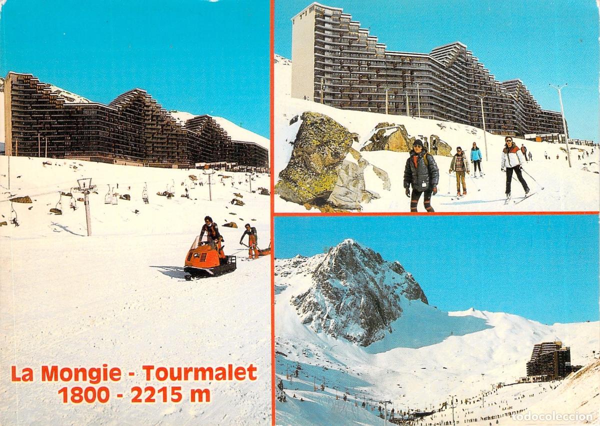 Postales: Postal de La Mongie Tourmalet Hautes-Pyrenees Francia