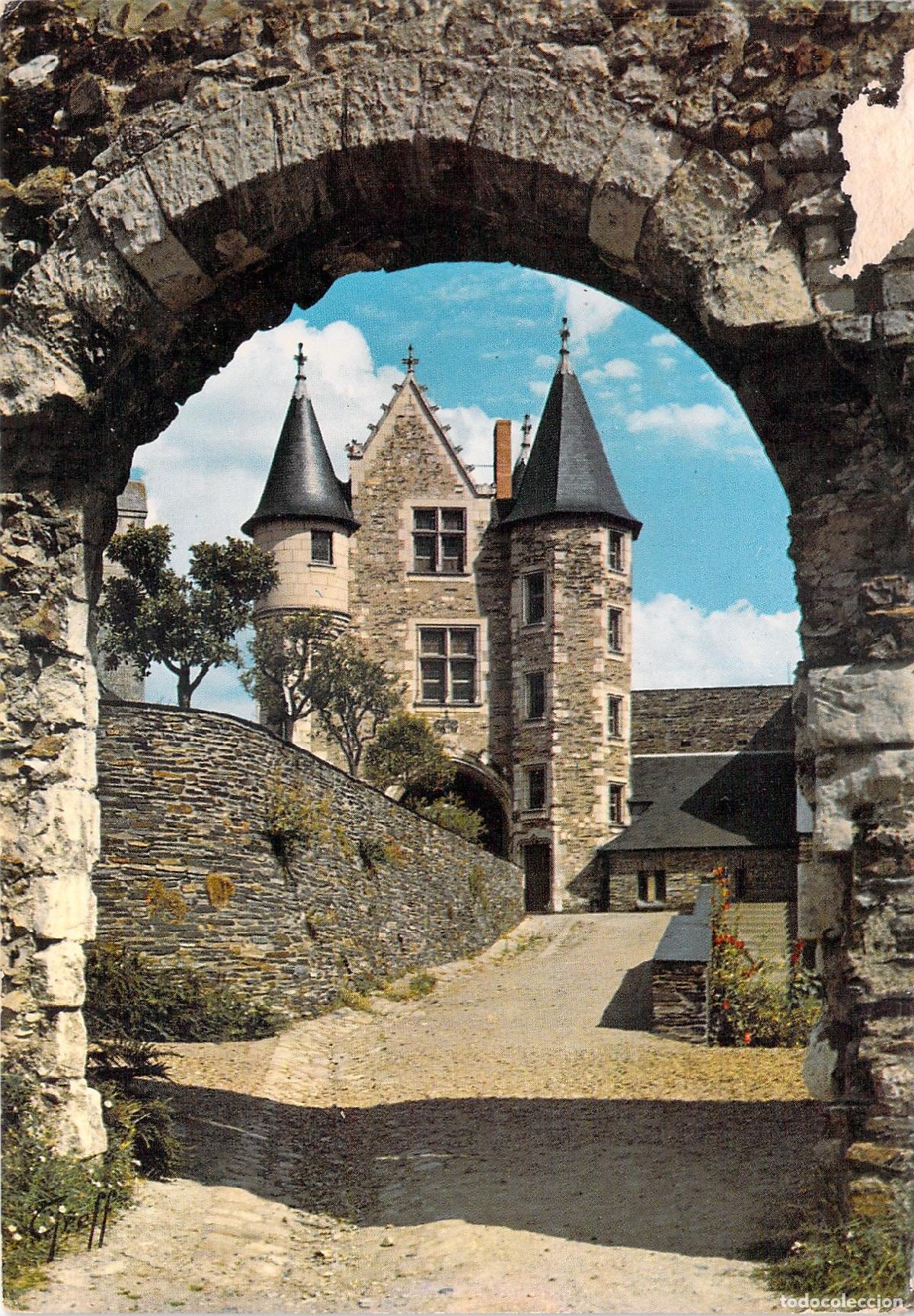 Postales: Postal del Castillo de Angers en Francia