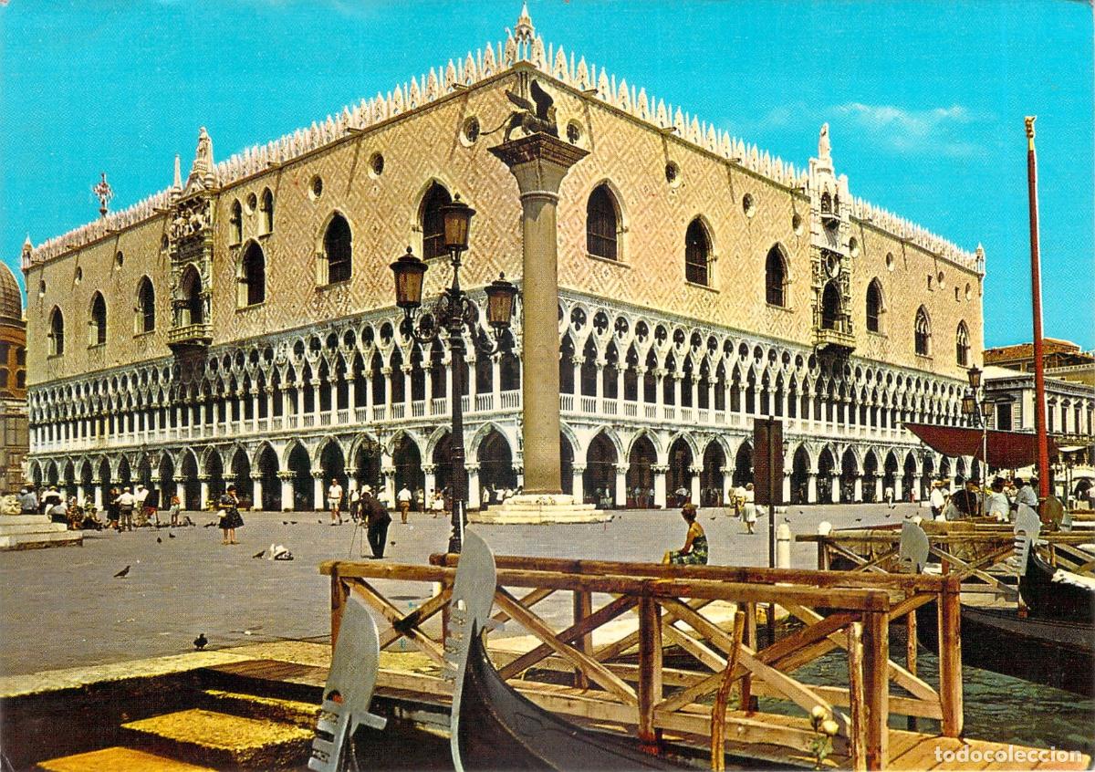 Postales: Postal de Venecia: Palacio Ducal en Italia