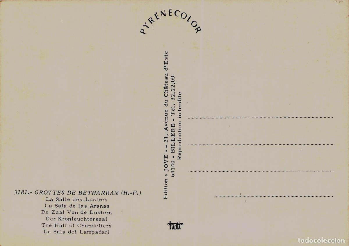 Postales: Postal de las Cuevas de Betharram, Francia - Foto 2