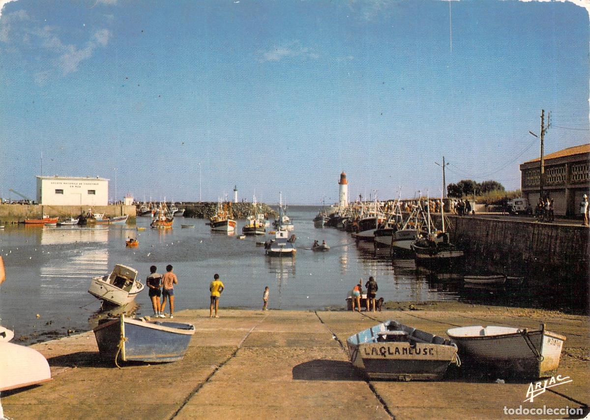 Postales: Postal del Puerto de la Cotiniere en la Isla de Oleron Francia
