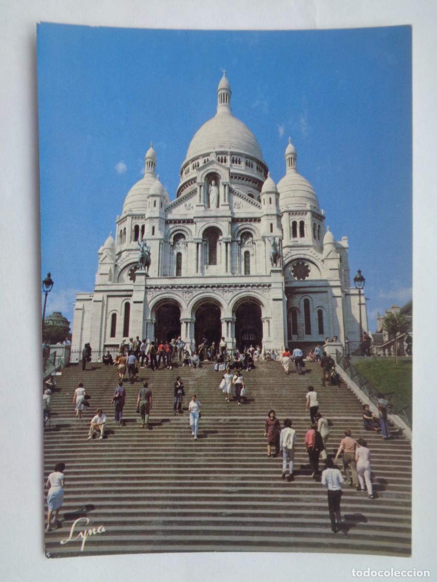 Cartoline: POSTAL DE PARIS ( FRANCIA ): BASILICA DE SACRE-COEUR DE MONTMARTRE