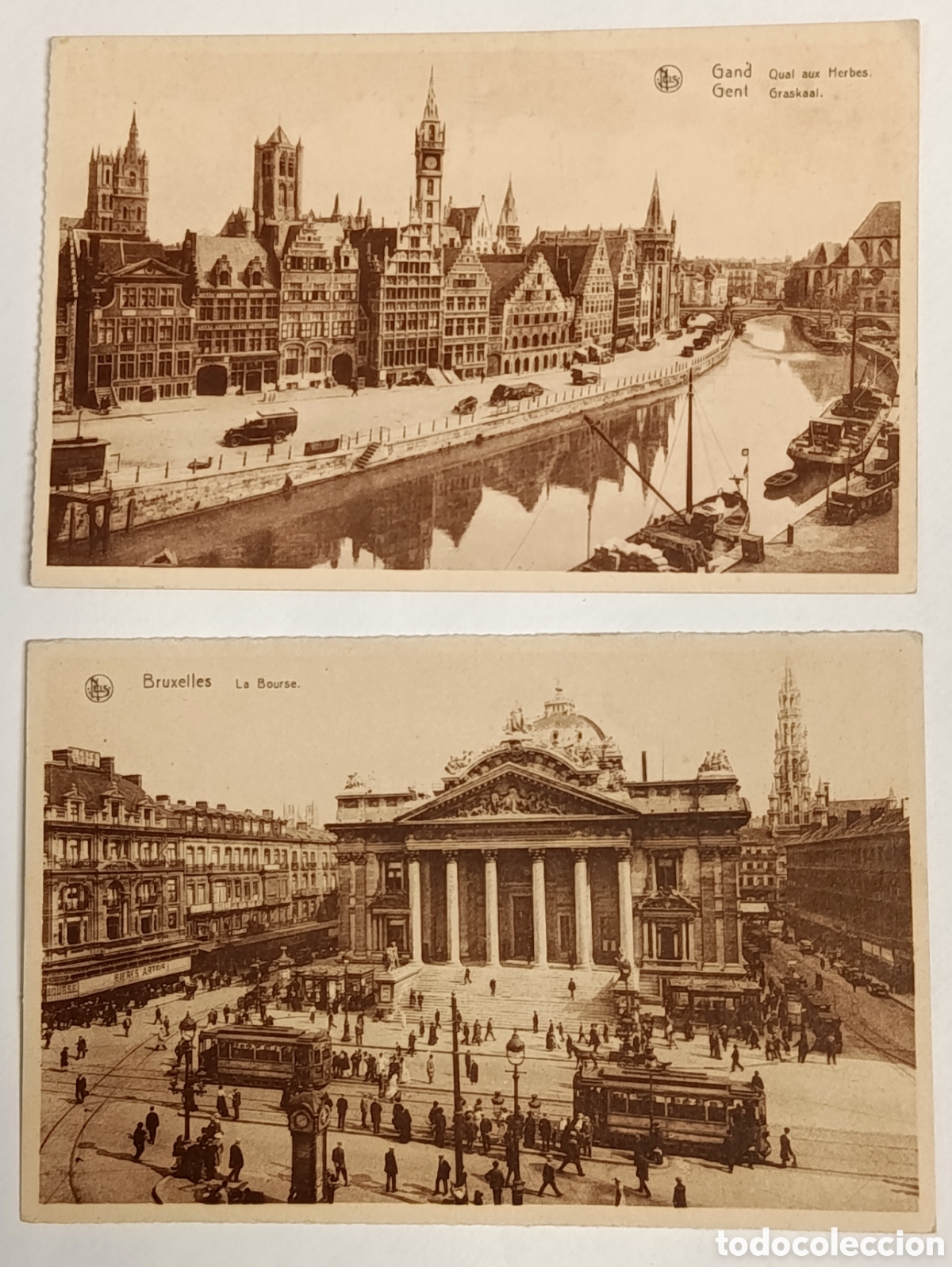 Postales: Postales antiguas de Bruxelles
