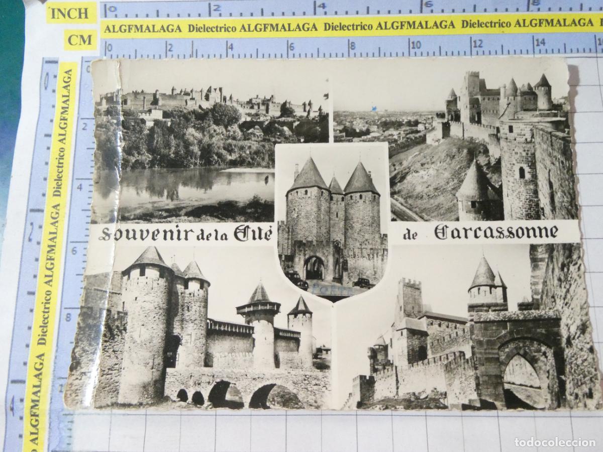 Postales: POSTAL DE FRANCIA. CARCASSONNE CARCASONA CIUDAD CASTILLO. 2829