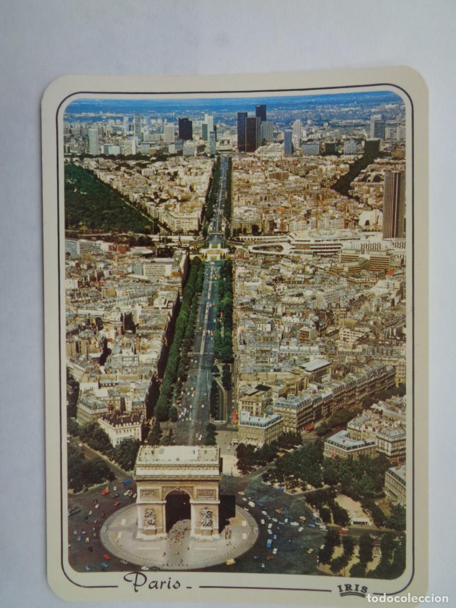 Cartes Postales: POSTAL DE PARIS ( FRANCIA ): ARCO DEL TRIUNFO , PERSPECTIVA AEREA DESDE LA DEFENSA