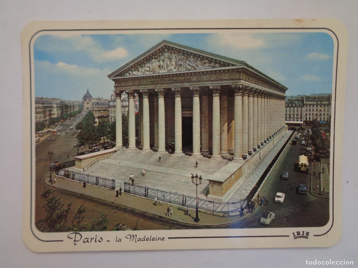 Postcards: POSTAL DE PARIS ( FRANCIA ): IGLESIA DE LA MADELEINE