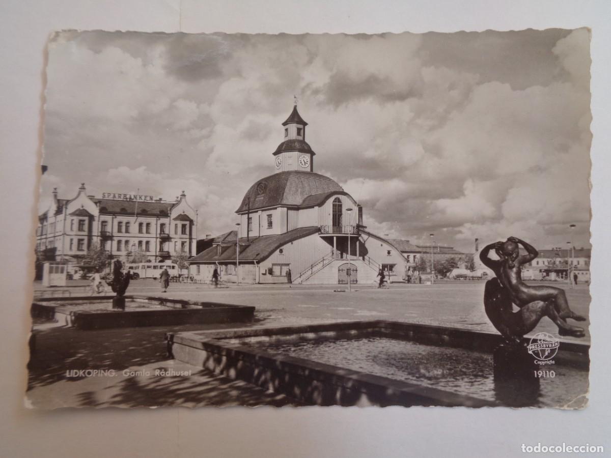 Postales: POSTAL DE LIDK&Ouml;PING ( SUECIA ). CIRCULADA A AUSTRIA EN 1960