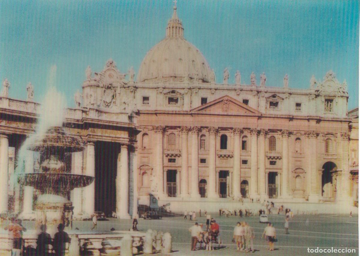 Postales: POSTAL ESTEREOSC&Oacute;PICA S.PIETRO LA FONTANA DEL BERNINI - IMCO STEREO CARD - S/C