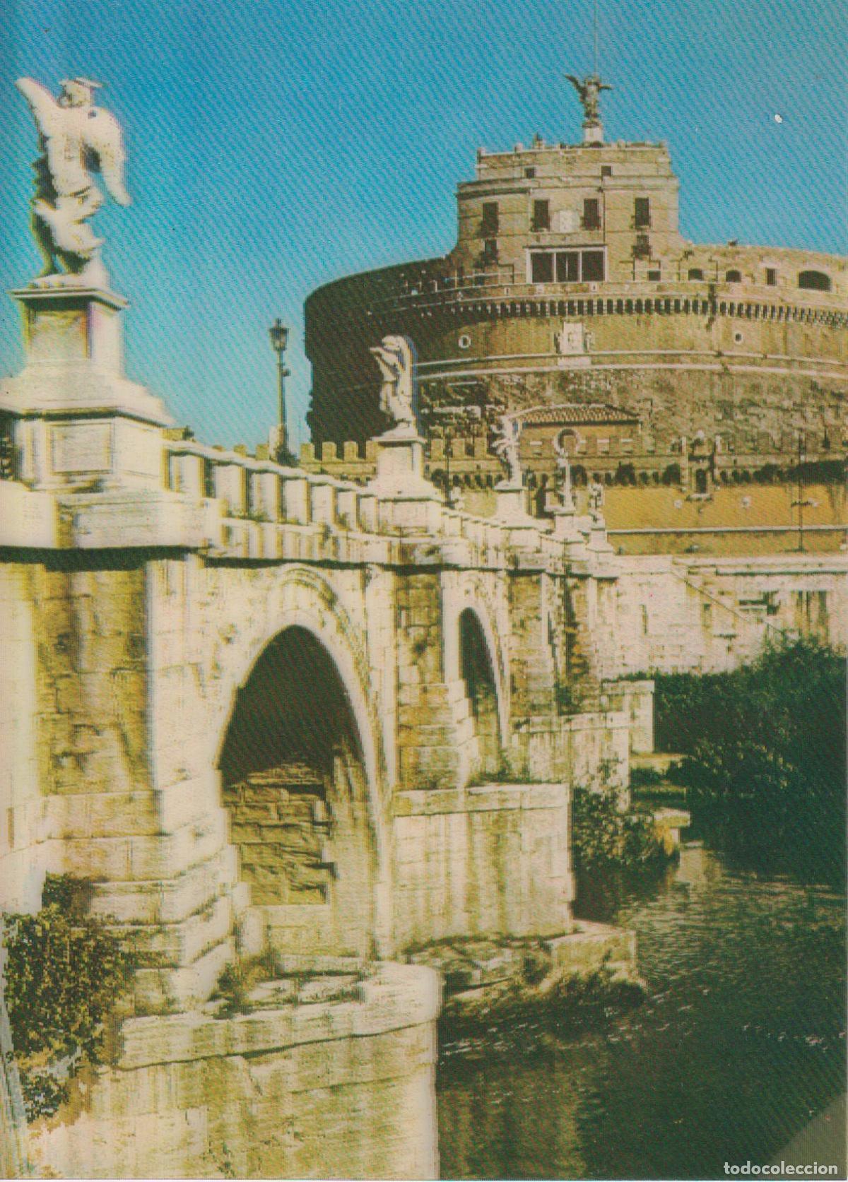 Postales: POSTAL ESTEREOSC&Oacute;PICA ROMA, CASTELLO SANT ANGELO - IMCO STEREO CARD - S/C