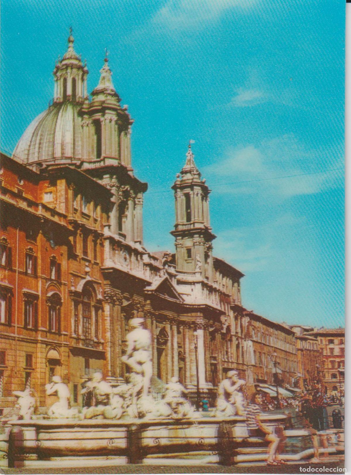 Postales: POSTAL ESTEREOSC&Oacute;PICA ROMA, PIAZZA NAVONA - IMCO STEREO CARD - S/C