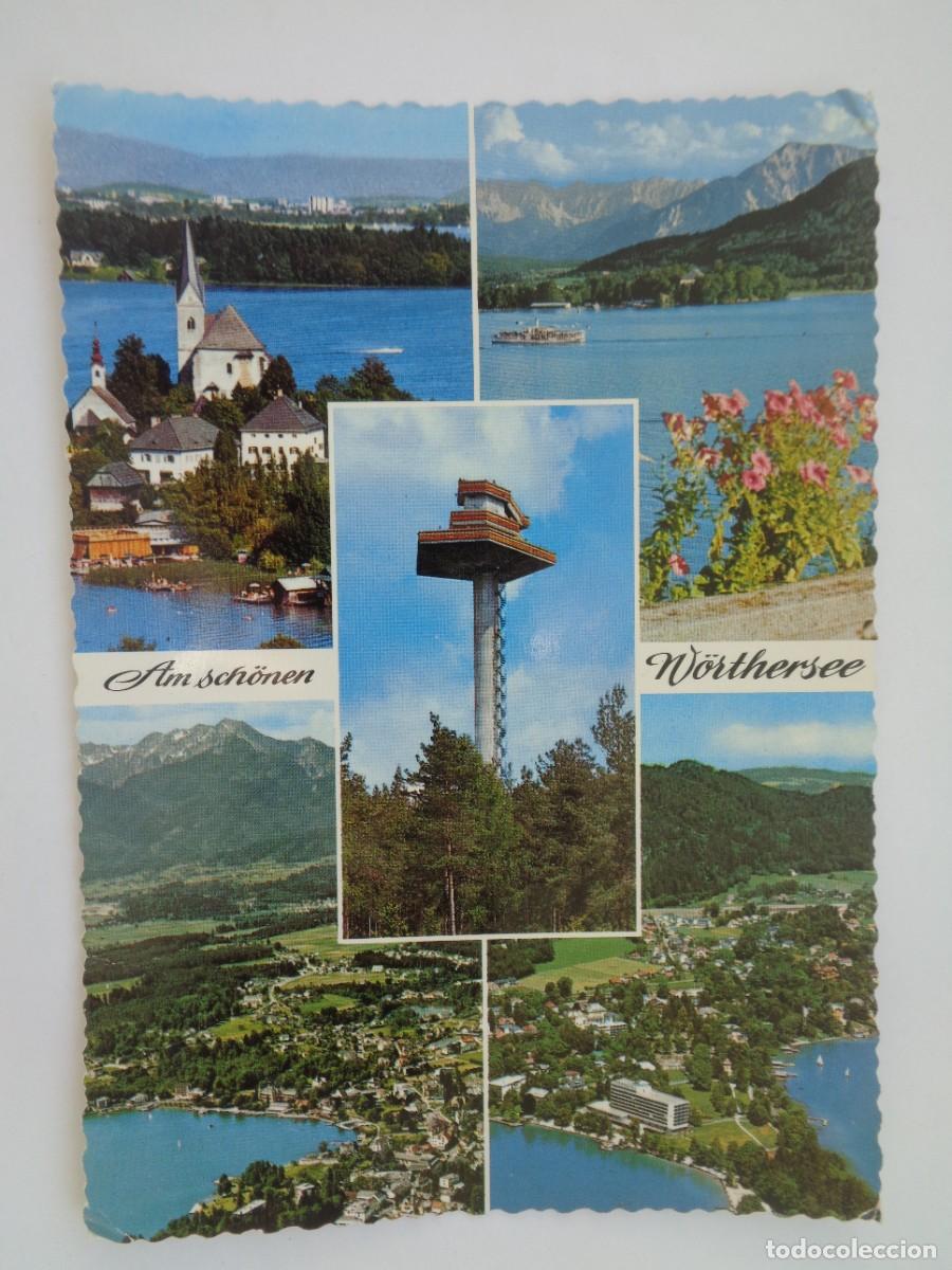 Postales: POSTAL DE W&Ouml;RTHERSEE ( AUSTRIA ), CIRCULADA A VIENA EN 1975