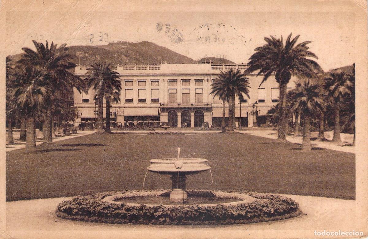 Postales: Postal de Niza, Jardines Albert 1er y Casino Municipal
