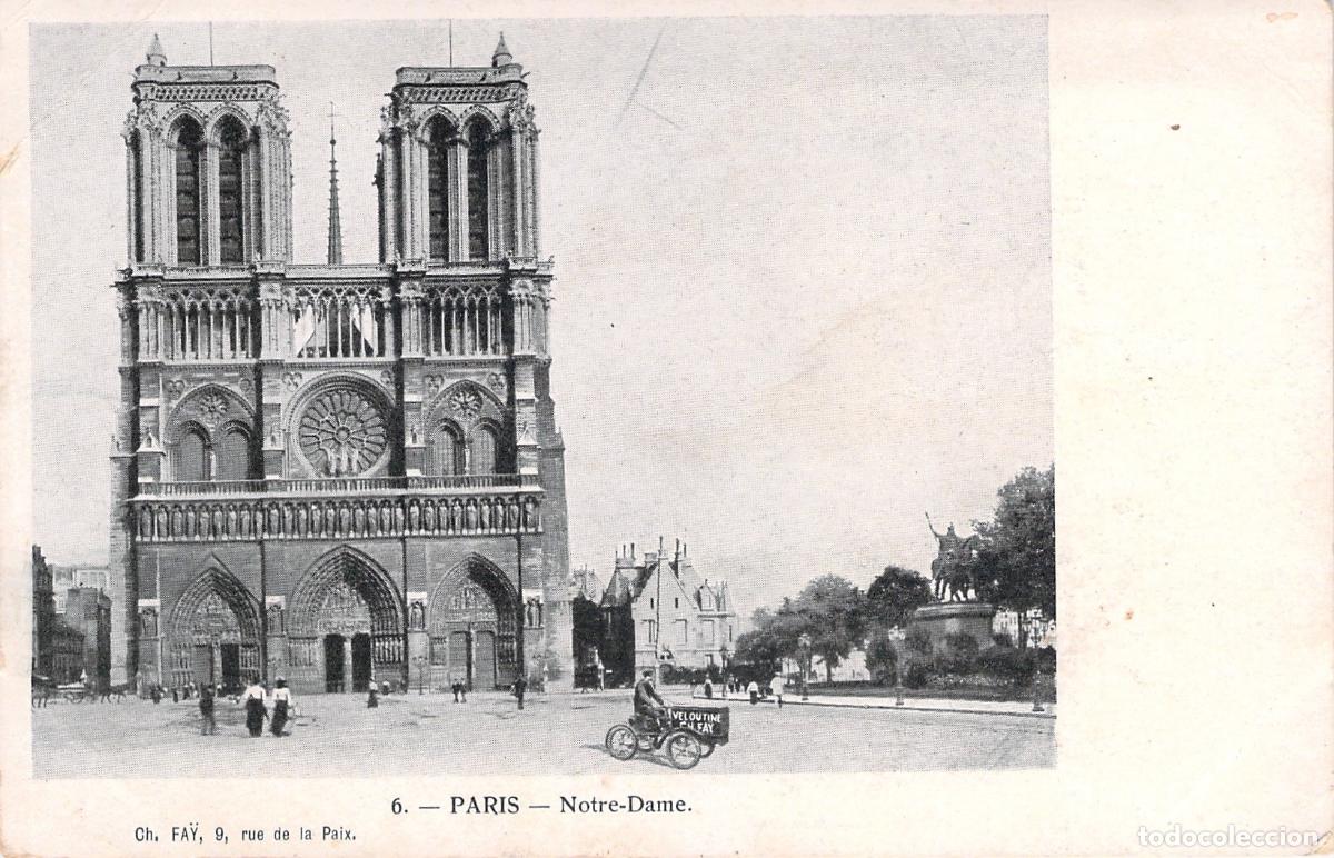 Postales: Postal de la Catedral de Notre-Dame en Paris