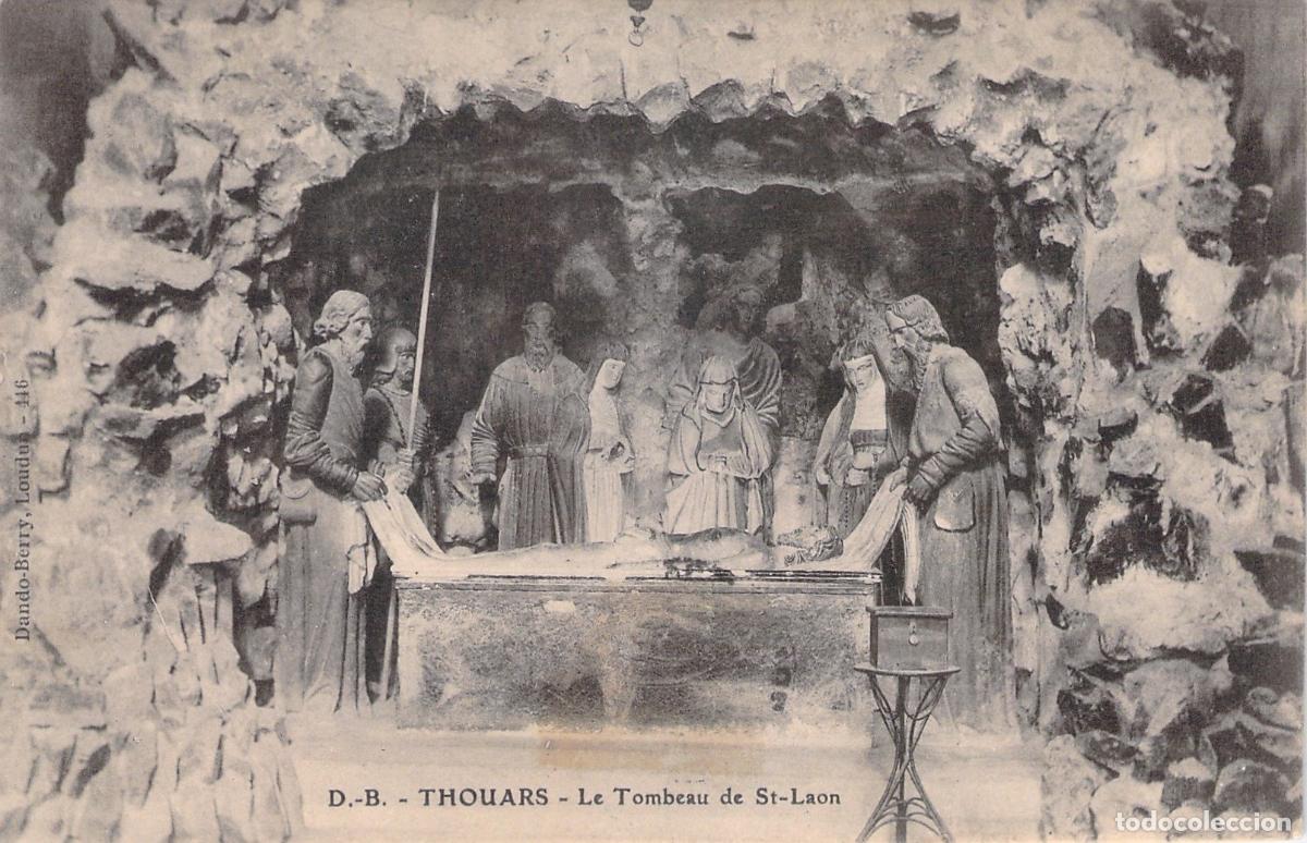 Postales: Postal de Francia Thouars Le Tombeau de St-Laon