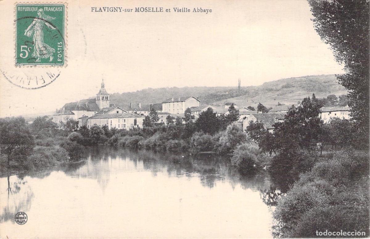 Postales: Postal de Flavigny-sur-Moselle y la Vieille Abbaye