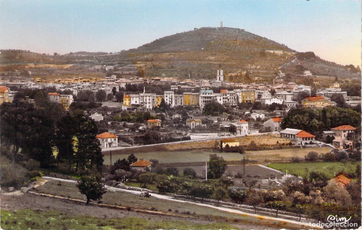 Postales: Postal de vista panor&aacute;mica de Manosque Francia