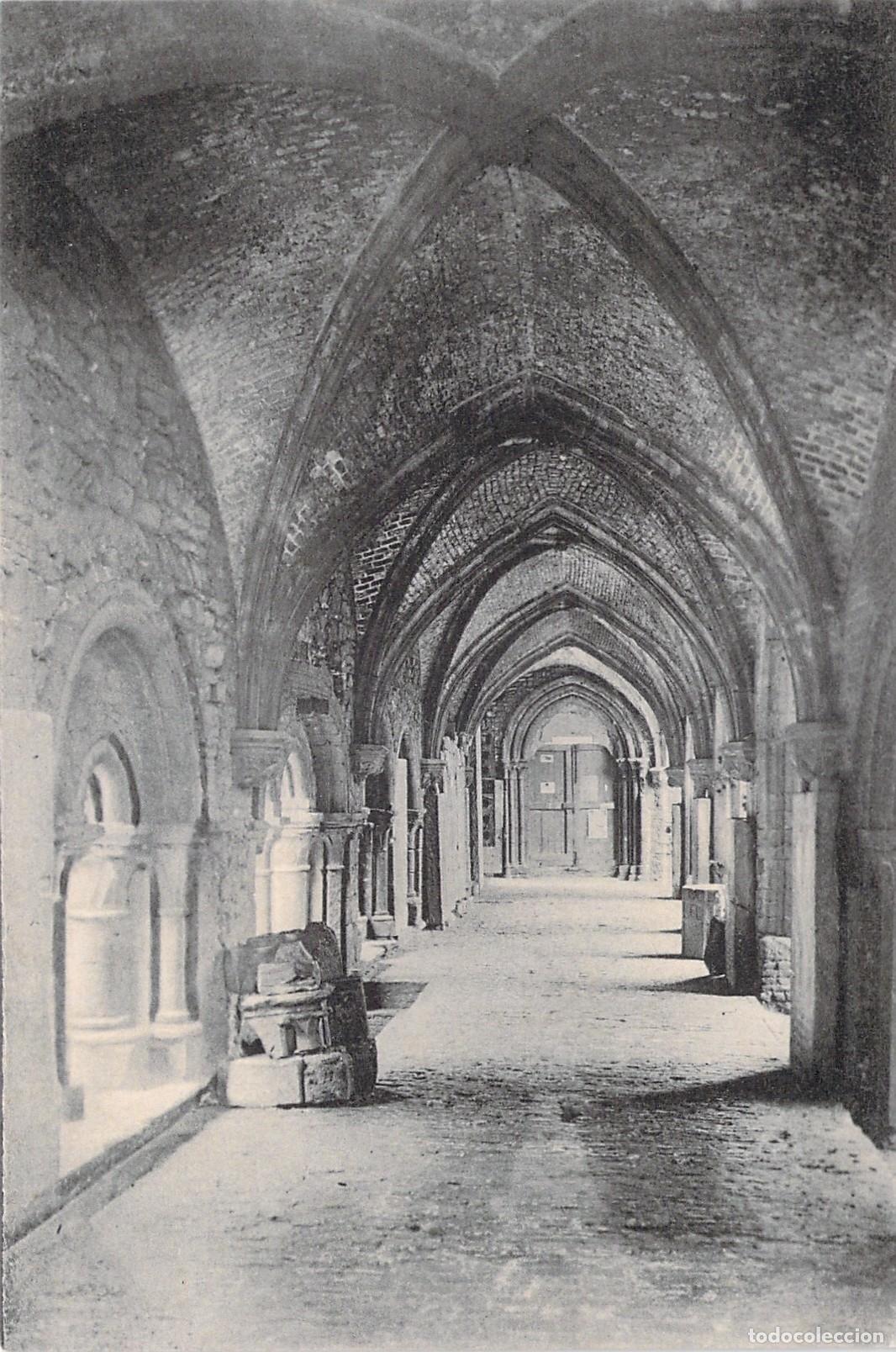 Postales: Postal de la Abad&iacute;a de San Bav&oacute;n en Gante, B&eacute;lgica