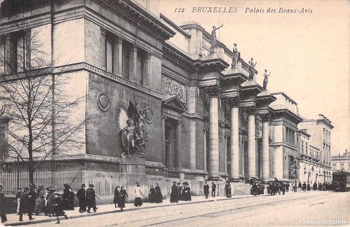 Postales: Postal de Bruselas Palais des Beaux-Arts