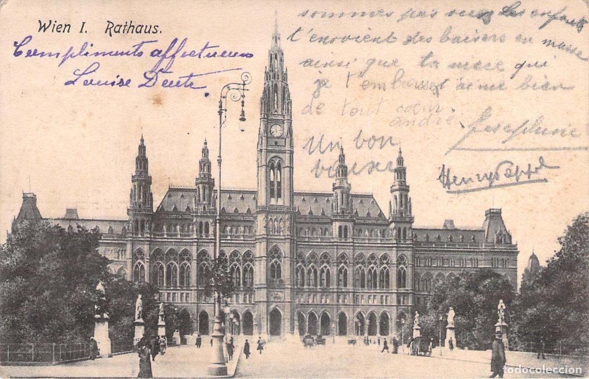 Postales: Postal de Viena Austria Ayuntamiento Rathaus